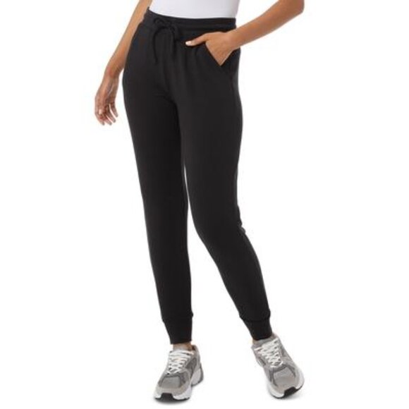 NWT 32 Degrees Heat Women's Soft & Cozy Jogger Pants Black Size 2XL $55 6C049 - Picture 1 of 1